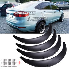 For Ford Fiesta Focus Mustang 4X Fender Flares Wide Body Kit Flexible Wheel Arch