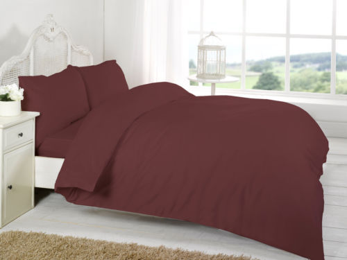 Plain dyed duvet cover - dyed, set