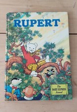 Rupert Bear Daily Express Annual 1973  - Price Unclipped Vintage Book