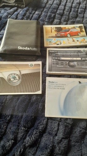 Genuine skoda fabia handbook - skoda,