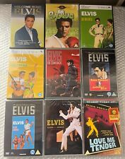 Elvis Presley DVD Bundle 9 Titles Some Sealed Films Movies Region 0 Region 2 Mix