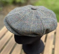 KING ICE DARK GREEN FLAT CAP -