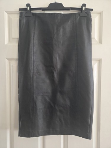 Real leather skirt - real,