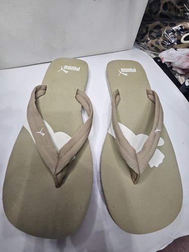 Puma mens beige flip - mens,
