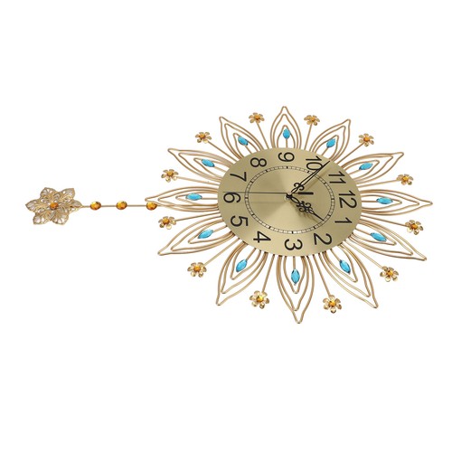 Decorative wall clock abs - decorative,