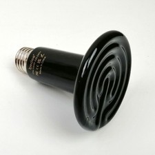 SINGLE Bedee 100W Ceramic Heat Lamp Bulb NO LIGHT EMITTED Reptile Incubator Pet