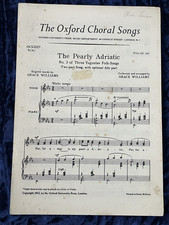 VINTAGE SHEET MUSIC - THE