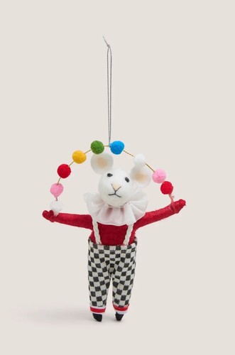 Christmas circus juggling - circus, felt