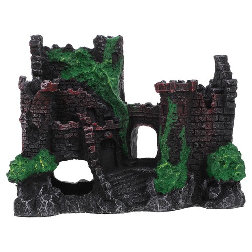 Aquarium castle ornament small - aquarium,
