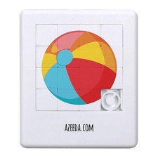 'Coloured Beach Ball' Sliding