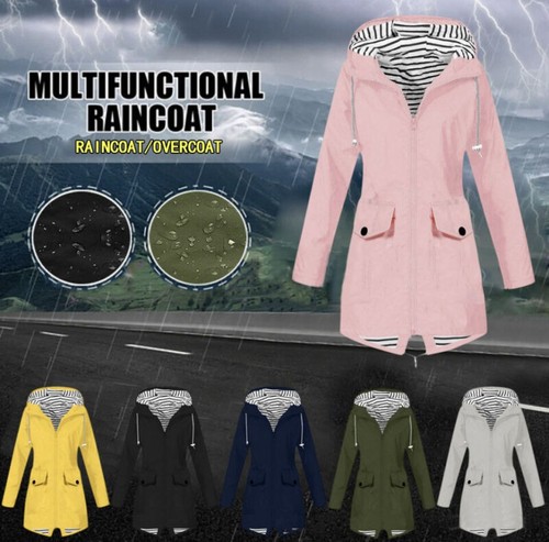 Womens waterproof raincoat - waterproof,