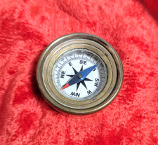 Vintage Brass Compass Nautical