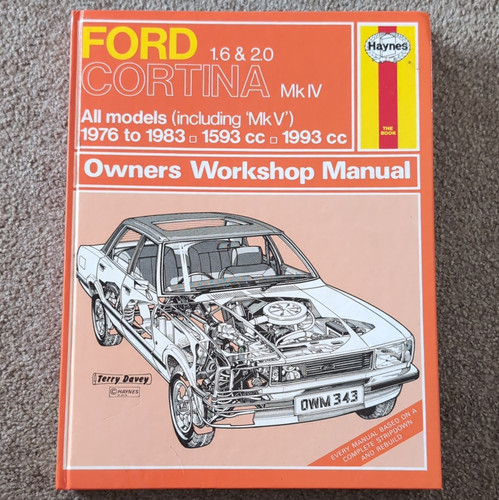 Haynes ford cortina - haynes, 1.6
