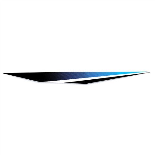 Left hand tail panel sticker - left,