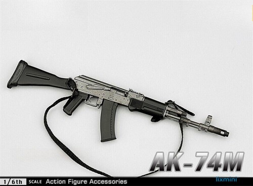 Scale ak74m rifle - 1:6,