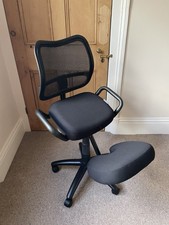 Ergonomic Kneeling Chair Office Computer Posture Chair w/ Back Support