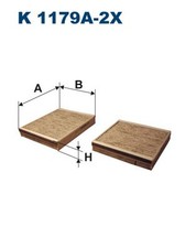 10x ✅Fits FILTRON K 1179A-2X