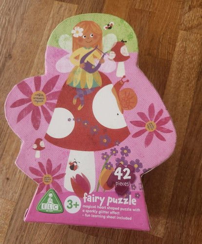 Elc fairy puzzle pieces - fairy,