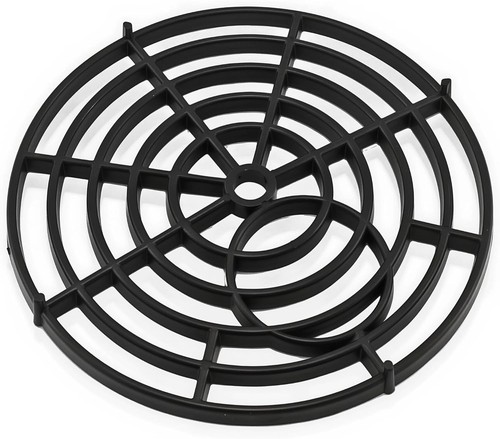 Black round 175mm stadium - black,