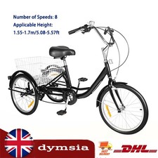 20 Inch Adult 3-Wheel Tricycle
