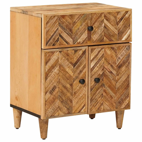 Bedside table brown solid - bedside,