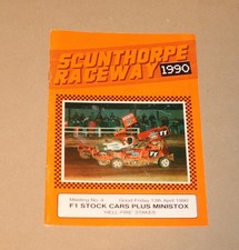 1990 Scunthorpe Brisca F1 stock cars & Ministox programme, 13 April