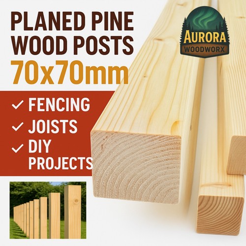 70x70mm pine wood - 70x70mm,