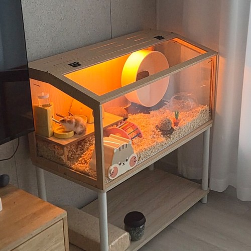 Large wooden hamster - large, rat