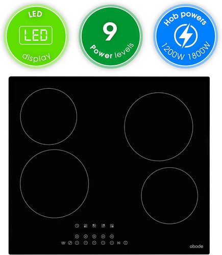Abode a60eh301b electric hob - electric,