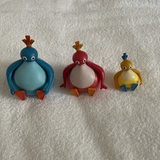 CBeebies Twirlywoos Peekaboo Toodloo BigHoo Toy Action Figures  Toy Set x3  