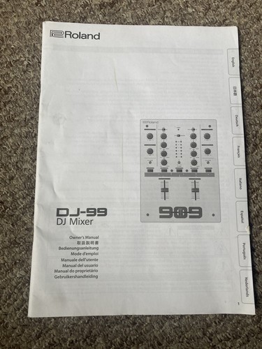 Roland 909 style mixer - dj-99,