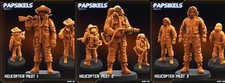 Helicoptor Pilot Miniatures |