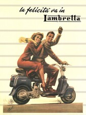 Lambretta, Retro Vintage Metal
