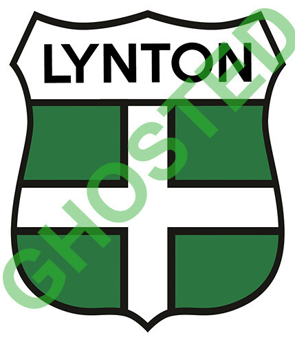 Lynton devon car sticker - car,