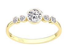 9ct Yellow Gold Vintage Style