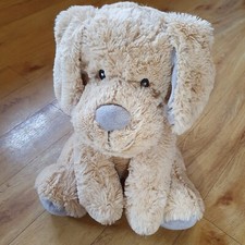 Snuggle Buddies Friendship Dog Plush Dog Beige Addo Soft Toy Comforter 