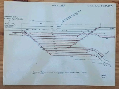 1915 hemsworth sidings - hemsworth,