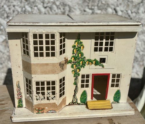 Vintage tri ang dolls house - dolls,