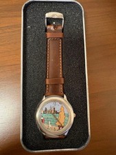 Tintin character watch brown - tintin,