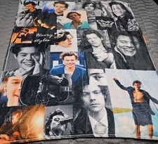 New Harry Styles Fleece Throw
