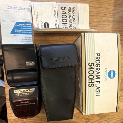 Minolta flash 5400hs - flash,