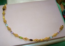 18CT GOLD STERLING SILVER