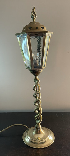 Vintage brass barley twist - vintage,