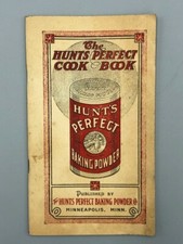 c 1920 HUNTS PERFECT BAKING POWDER Minneapolis MN Antique Advertising COOK BOOK