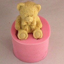 Hot 3D Teddy Bear Soap Mold