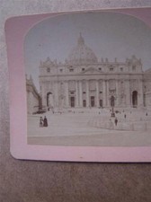 Stereo View Stereoscopic Italy