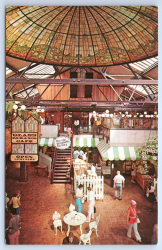 Vintage postcard open - postcard, market