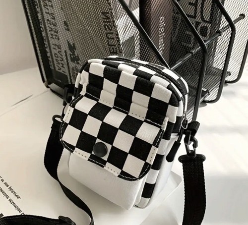 Two tone cross body bag - two,