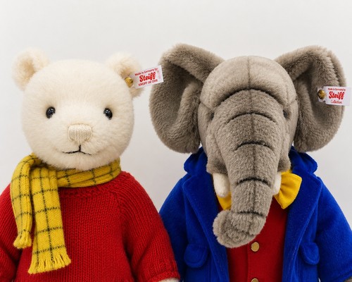 Steiff rupert bear and edward - rupert,