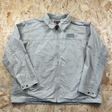 Vintage Stone Grey Dri Duck Detroit Style Barn Chore Jacket Zip Up Workwear XXL